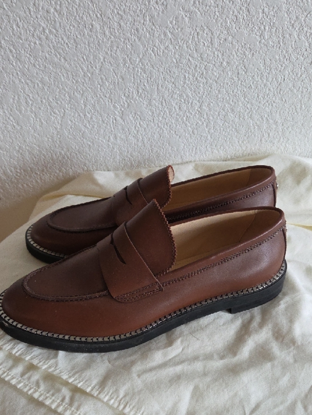 AGL Attilio Giisti Leombruni Women's  Loafers Size 40 - Picture 3 of 5